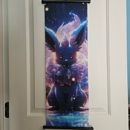 Dark Flareon Pokemon Peripheral Poster Scroll