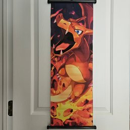 Charizard Pokemon Peripheral Poster Scroll