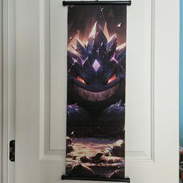 Gengar Pokemon Peripheral Poster Scroll