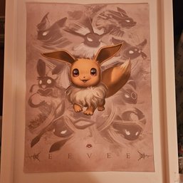 Eevee Evo Line Pokemon Poster