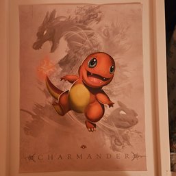 Charmander Evo Line Pokemon Poster