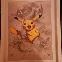 Pikachu Evo Line Pokemon Poster