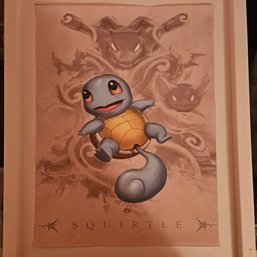 Squirtle Evo Line Pokemon Poster