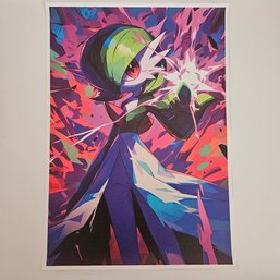 Gardevoir Graffiti Style Pokemon Poster