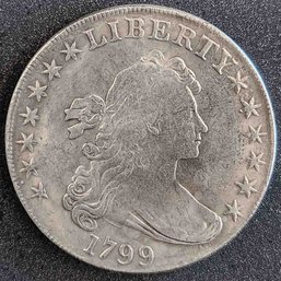 1799 American Draped Bust Silver Dollar