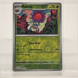 Rabsca Surging Sparks Reverse Holo Pokemon Card