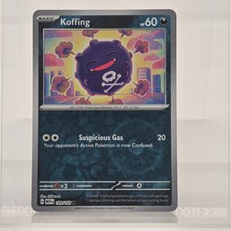 Koffing Reverse Holo Pokemon 151 Scarlet & Violet