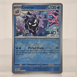 Cloyster Reverse Holo Pokemon 151 Scarlet & Violet