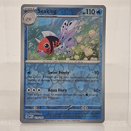 Seaking Reverse Holo Pokemon 151 Scarlet & Violet