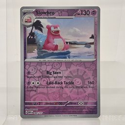 Slowbro Reverse Holo Pokemon 151 Scarlet & Violet