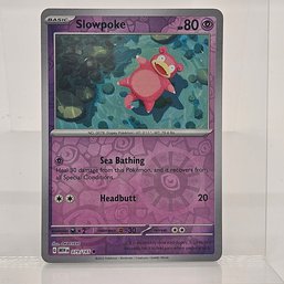 Slowpoke Reverse Holo Pokemon 151 Scarlet & Violet