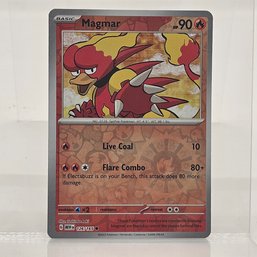 Magmar Reverse Holo Pokemon 151 Scarlet & Violet