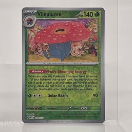 Vileplume Reverse Holo Pokemon 151 Scarlet & Violet