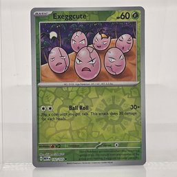 Exeggcute Reverse Holo Pokemon 151 Scarlet & Violet