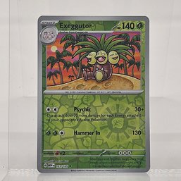 Exeggcutor Reverse Holo Pokemon 151 Scarlet & Violet