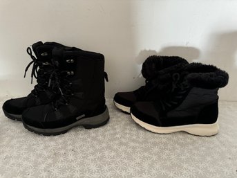 Women Two Winter Boots 5.5 & 6