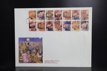 Fleetwood Legends Of Blues And Jazz First Day Of Issue 1994 FDC