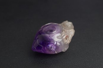 An Amethyst 'three-legged Toad' Waterpot 18th Century