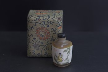 Chinese Snuff Bottles With Stoppers, '20th Century.