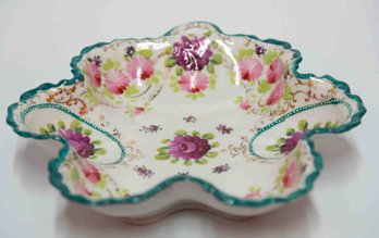 Beautiful European Style Porcelain Plate