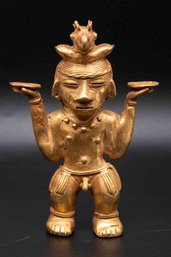 Old Columbian Tairona Nude Male Figure