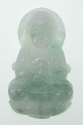 White Jade Bodhisattva Pendant