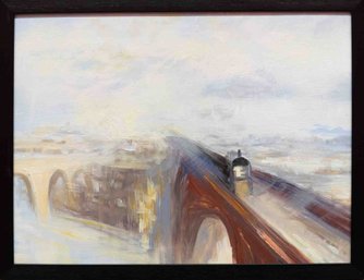 After JMW Turner Oil On Canvas 'Rain, Steam And Speed'