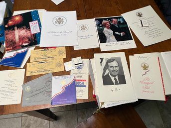Presidential Memorabilia (1971-1980) President Nixon, President Reagan, President Bush, President Ford, Vice P