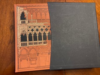 The Stone If Venice By John Ruskin Beau Illustrated Folio Society Book