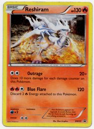 Reshiram Holo Black Star Promo Pokemon Card Black & White