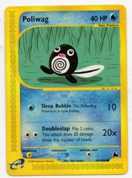 Poliwag Skyridge Vintage Pokemon Card NM