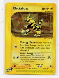 Electabuzz Expedition Vintage Pokemon Card NM