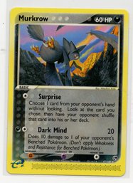 Murkrow EX Sandstorm Vintage Pokemon Card NM