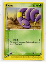 Ekans EX Sandstorm Vintage Pokemon Card NM