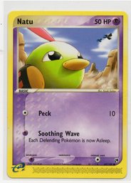 Natu EX Sandstorm Vintage Pokemon Card NM