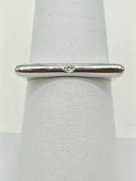 14KT White Gold Natural Diamond Ring Size 6.75 - J11720