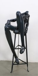 CILIANA VILLEGAS (B-1962) 'FEMME ASSISE' Sculpture ****ALTERNATE PICK UP LOCATION***
