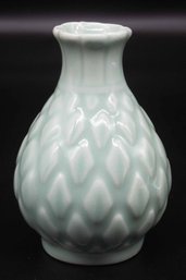 Vintage Chinese Celadon Porcelain Vase