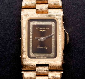 Vintage Longines Swiss Quartz Ladies Stainless Steel Watch