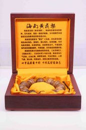 Hainan Huanghuali Yellow Rosewood Bead Bracelet