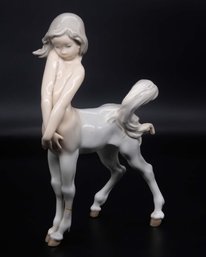 Vintage Lladro Porcelain Figure GIrl Centaur