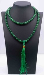 Fortune Green Jade Necklace