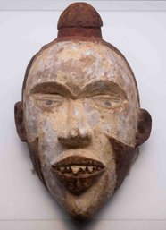 Old African Tribal Wood Mask