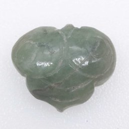 Carved Green Jade Ruyi Pendant