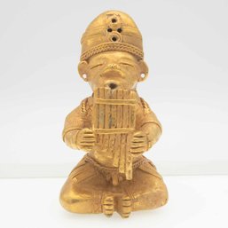 Old Mexican Tairona Musician Figure