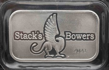 2023 Stack's Bowers Gryphon 1oz Silver Bar