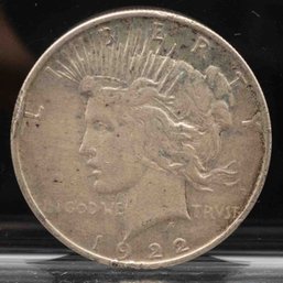 1922 American Peace Silver Dollar