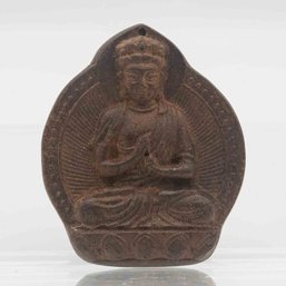 Old Chinese/Tibetan Agarwood Buddha Pendant