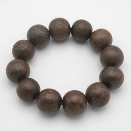 Chinese Agarwood Bead Bracelet