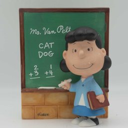 Schulz Peanuts Lucy Teacher Resin Figure